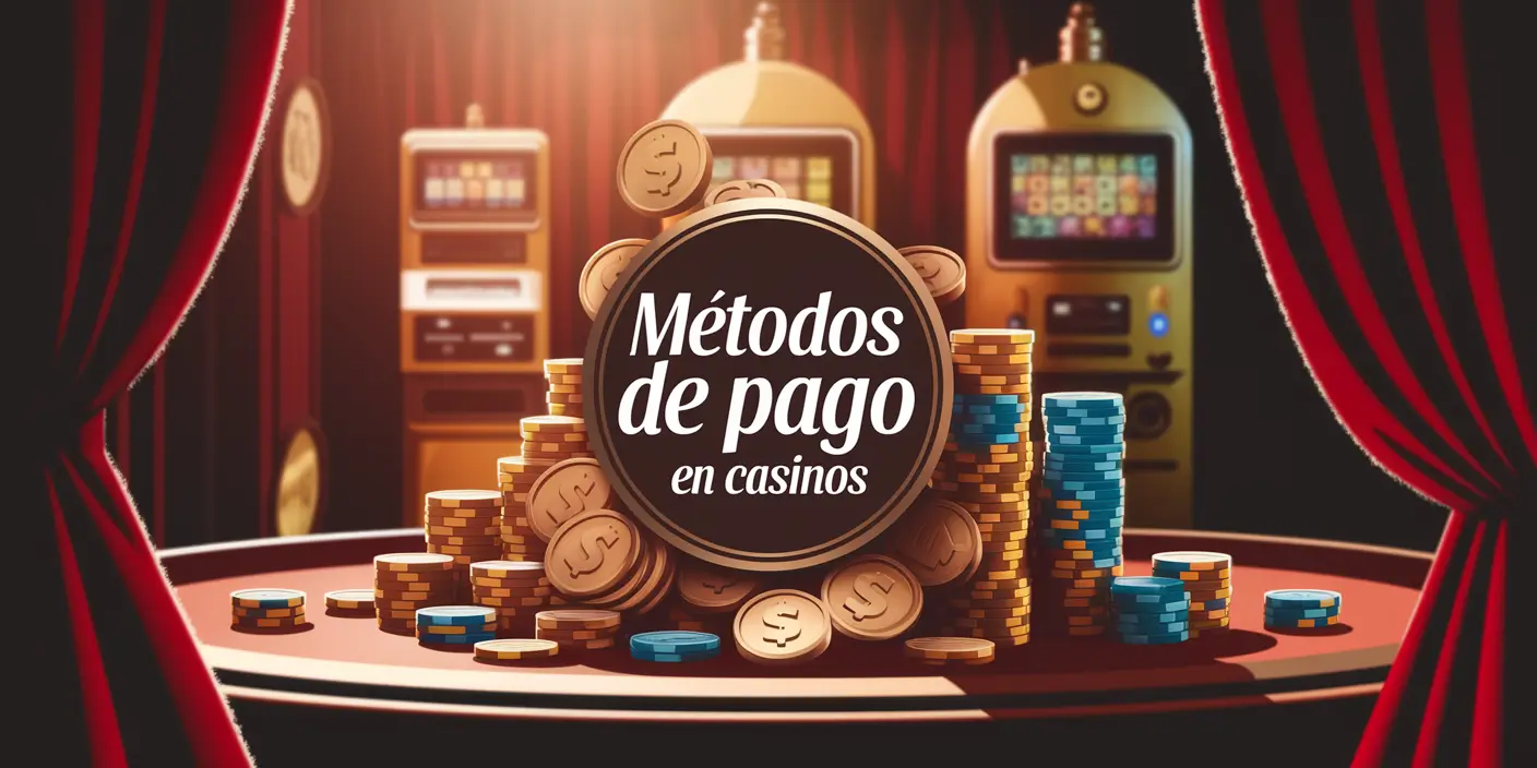 Métodos de pago en casinos de España.
